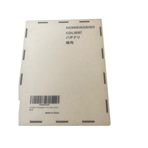 CLAORD Multicolor Hummingbird Figured Wooden Puzzles Jigsaw - Picture 7 of 7